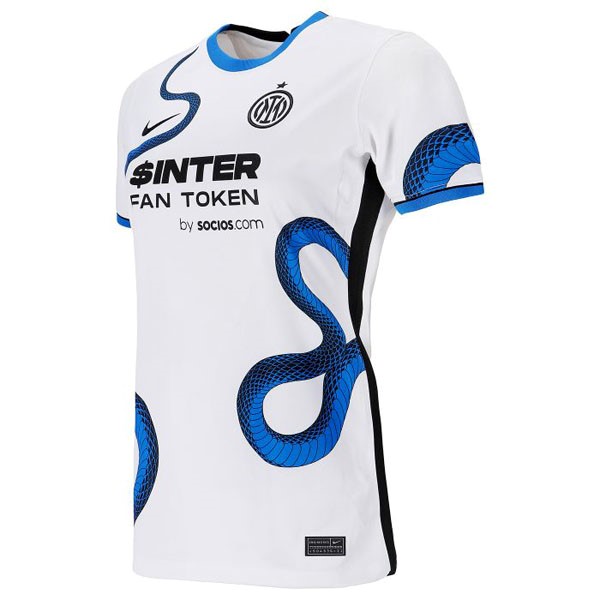 Camiseta Inter De Milán Replica Segunda Ropa Mujer 2021/22